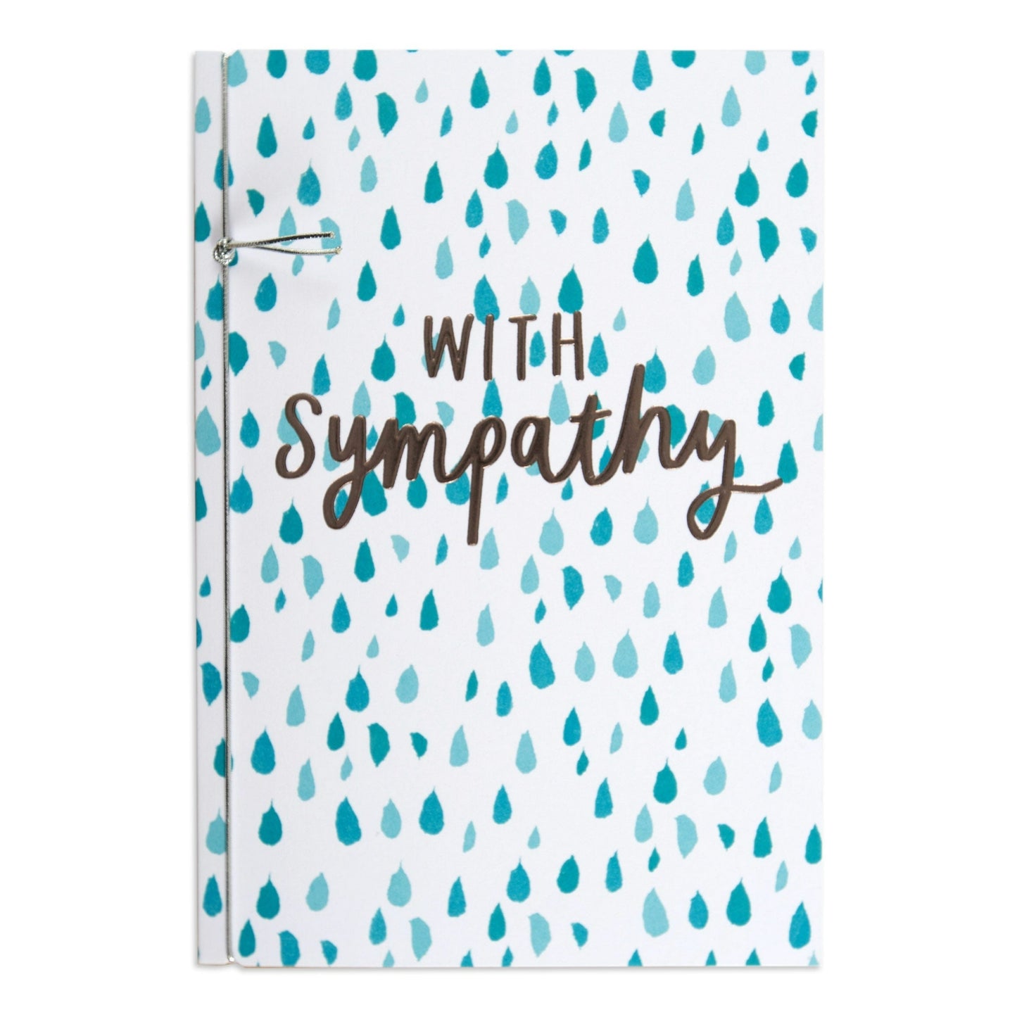 With Sympathy Vibrant Polka Dot Sympathy Card