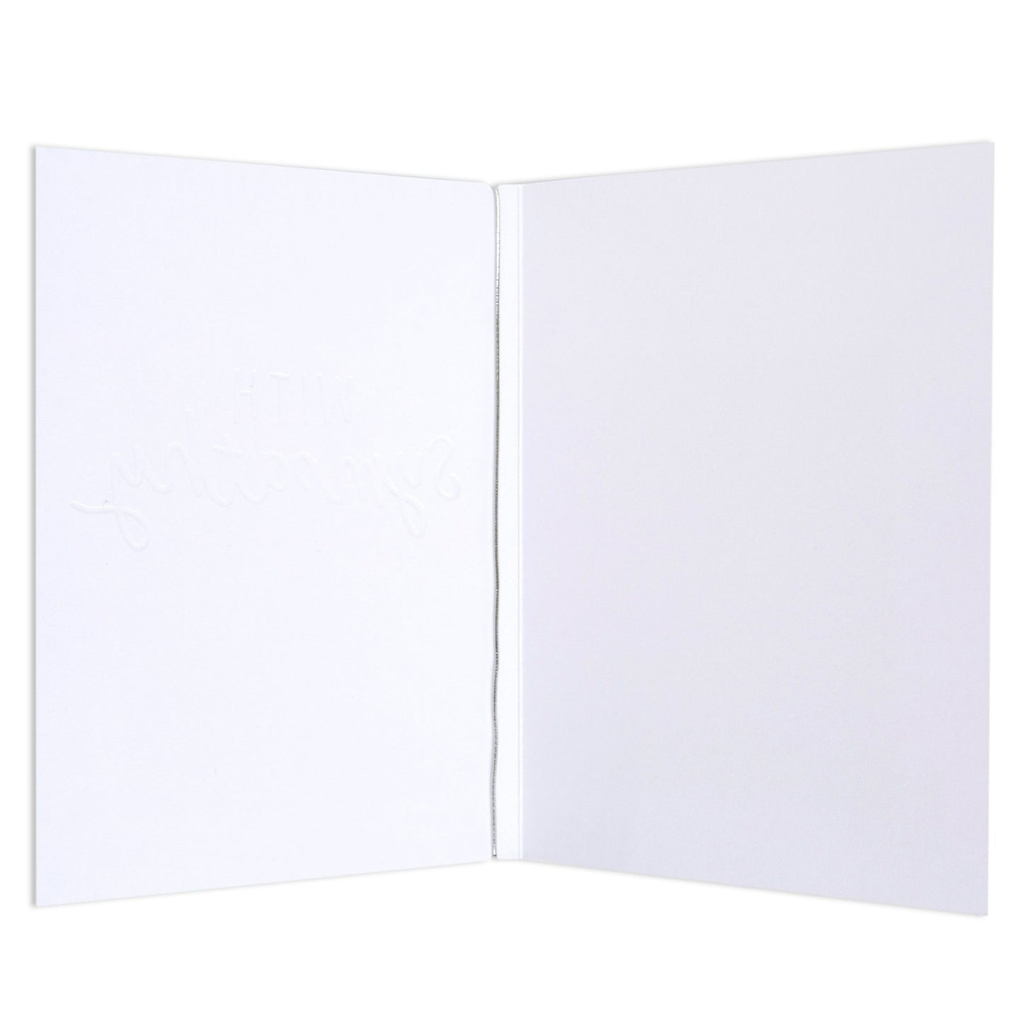 With Sympathy Vibrant Polka Dot Sympathy Card