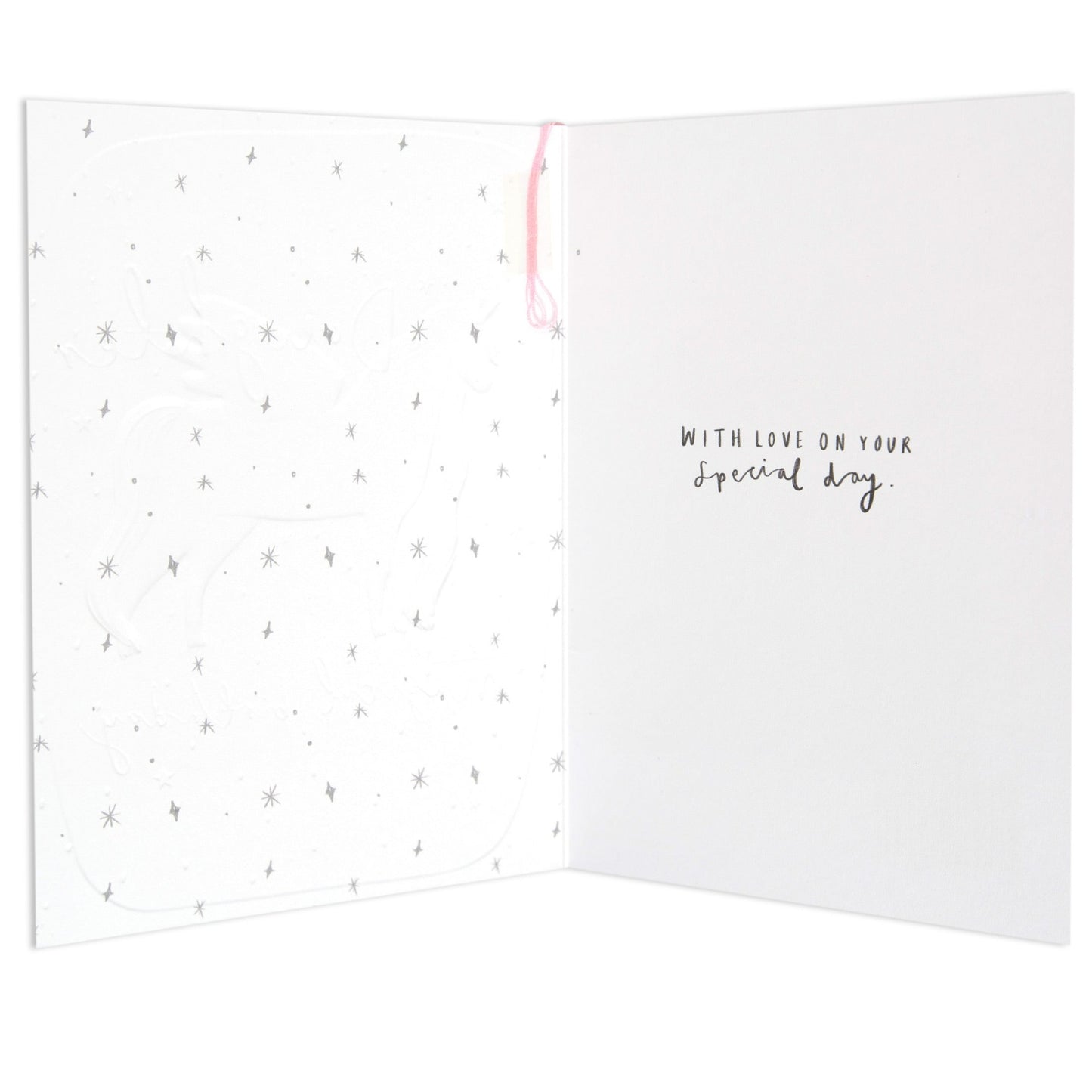 Daughter Magical Birthday Colourful Unicorn Birthday Card