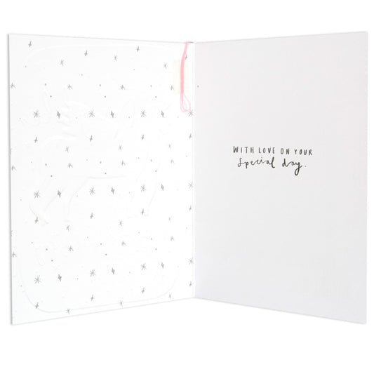 Daughter Magical Birthday Colourful Unicorn Birthday Card