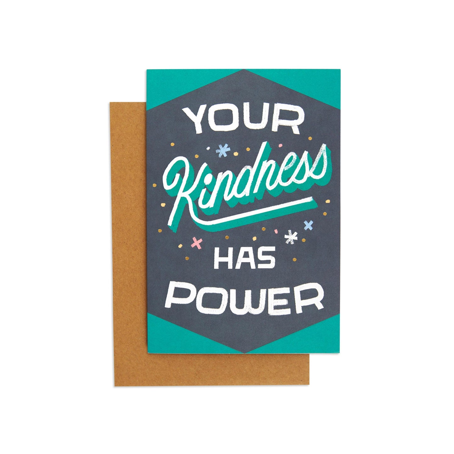 Little World Changers Support and Encouragement Card for Kids - Kindness Has Power