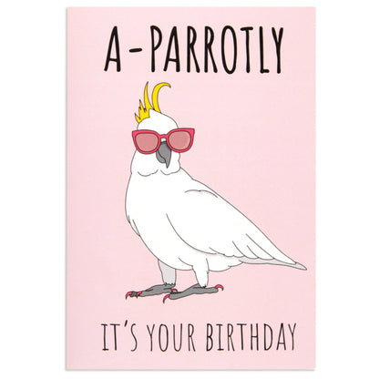 Australian Spirit Good On Ya Birthday Card - Cockatoo