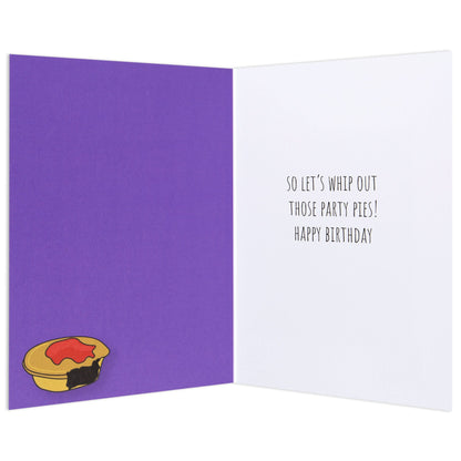 Australian Spirit Good On Ya Birthday Card - Party Food