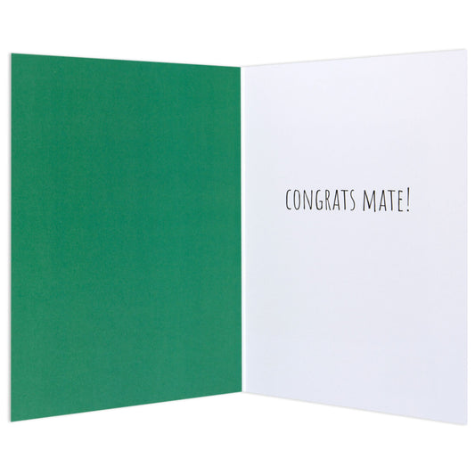 Australian Spirit Good On Ya Congratulations Card - Frilled Neck Lizard