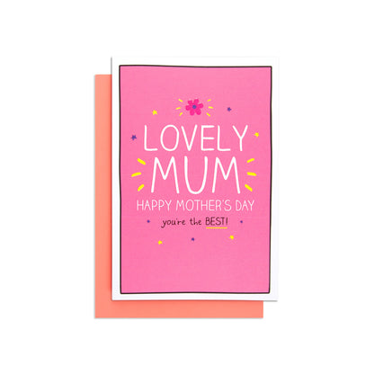 Happy Jackson Mother's Day Card - Lovely Mum