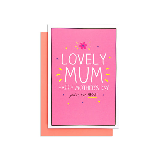 Happy Jackson Mother's Day Card - Lovely Mum