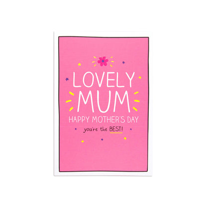 Happy Jackson Mother's Day Card - Lovely Mum