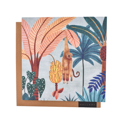 Banana Palm Days by Karina Jambrak Blank Card