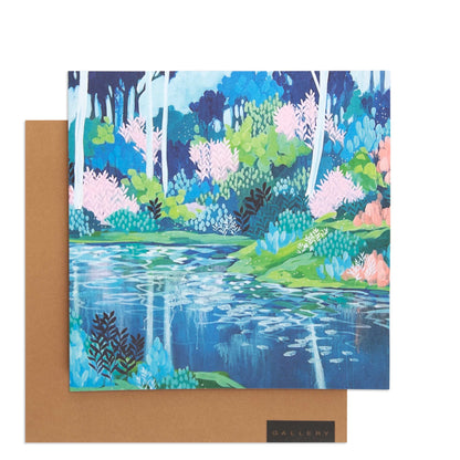 River Island by Clair Bremner Blank Card