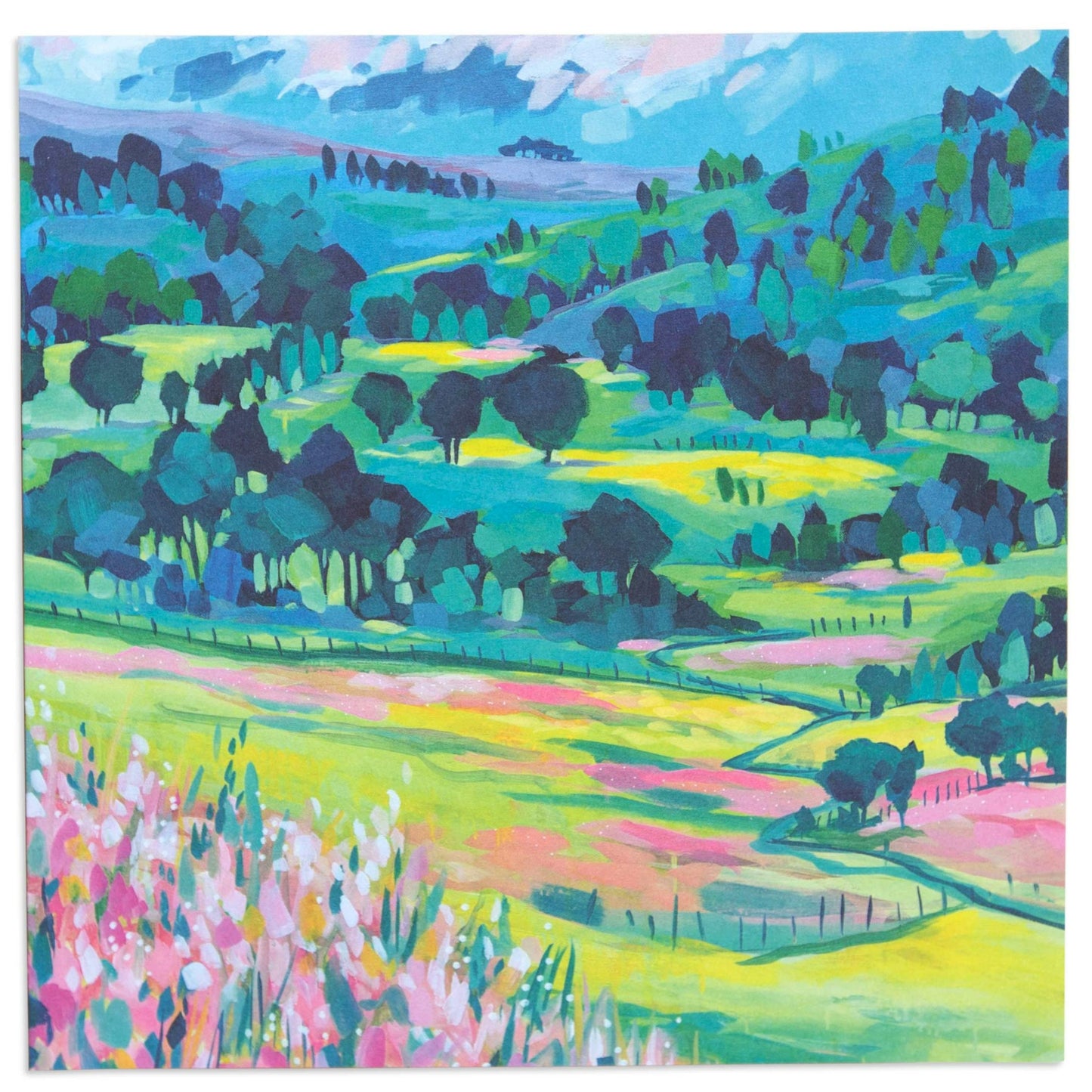 Clear As Day by Clair Bremner Blank Card