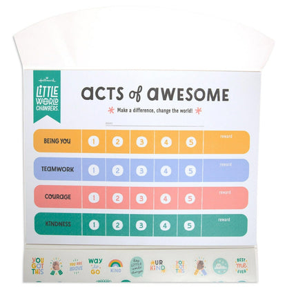 Little World Changers Acts of Awesome Reward Charts