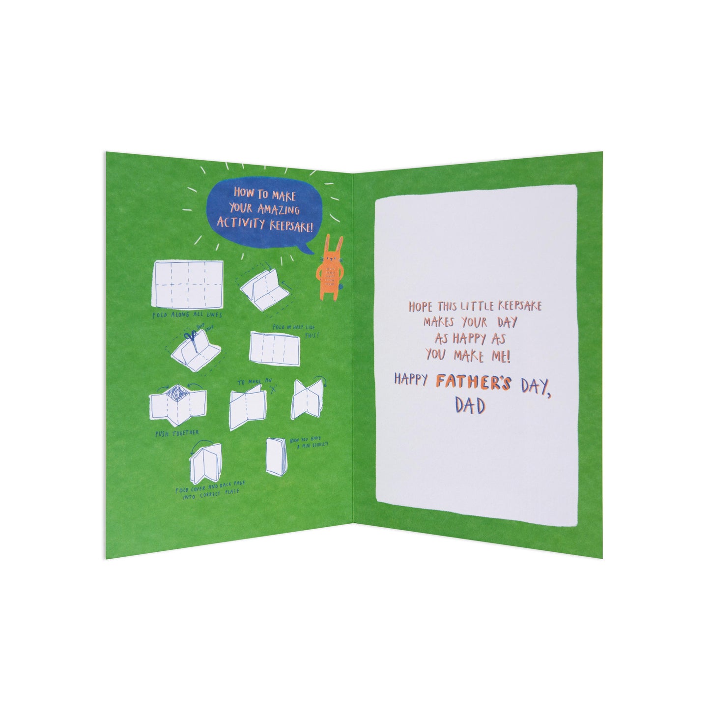Hallmark Father's Day Card - Fun Activity Booklet Set