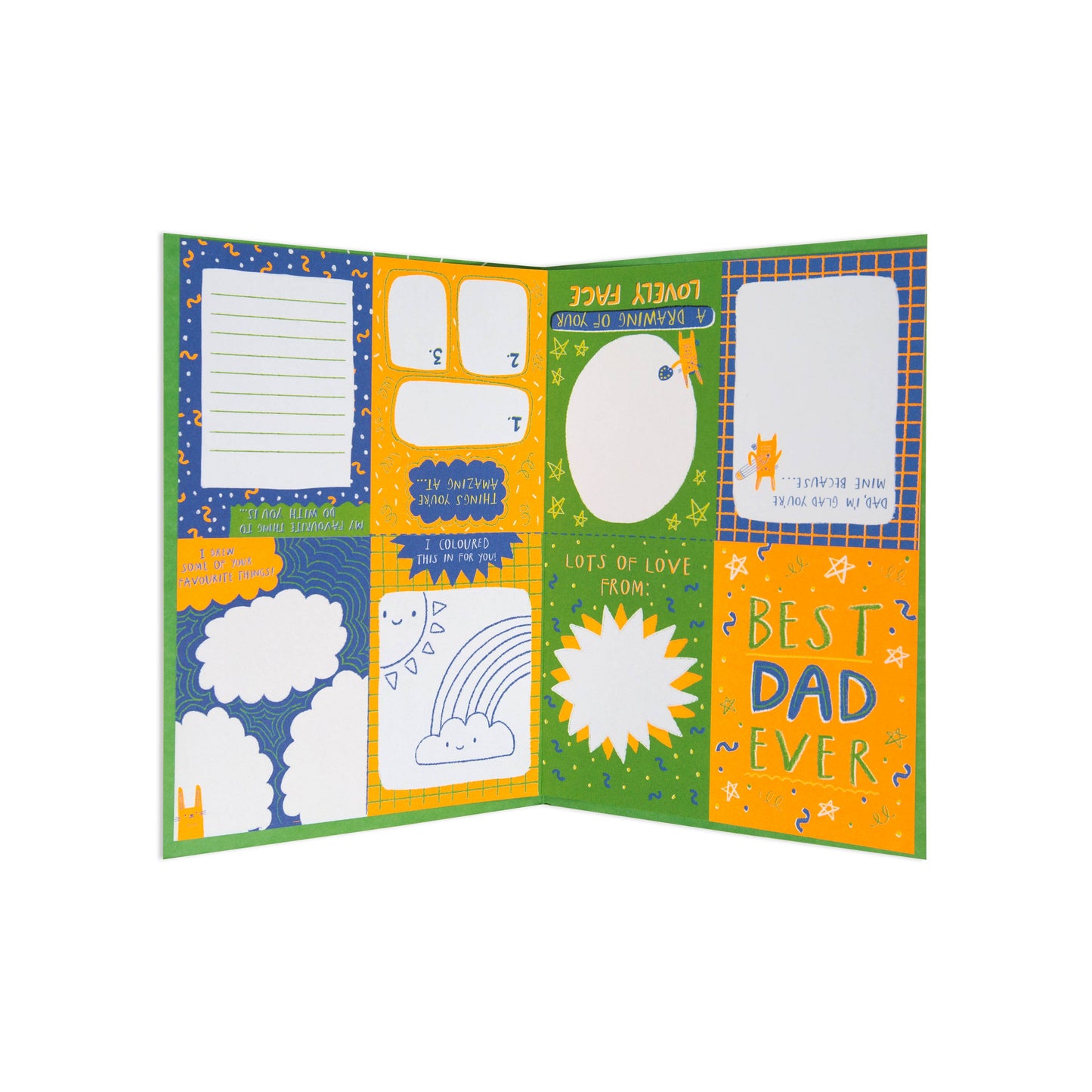 Hallmark Father's Day Card - Fun Activity Booklet Set