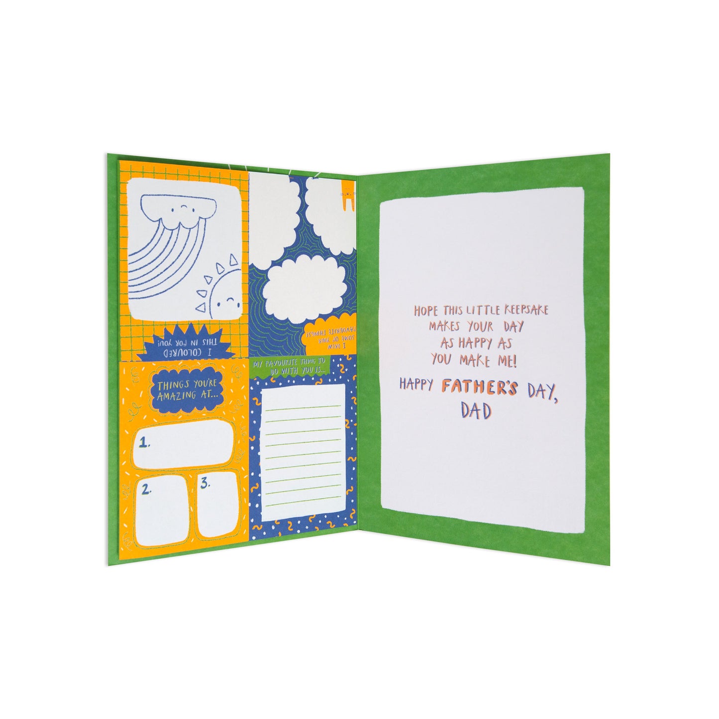 Hallmark Father's Day Card - Fun Activity Booklet Set