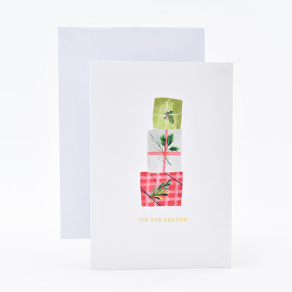 Hallmark Boxed Christmas Cards – Present and Wreath