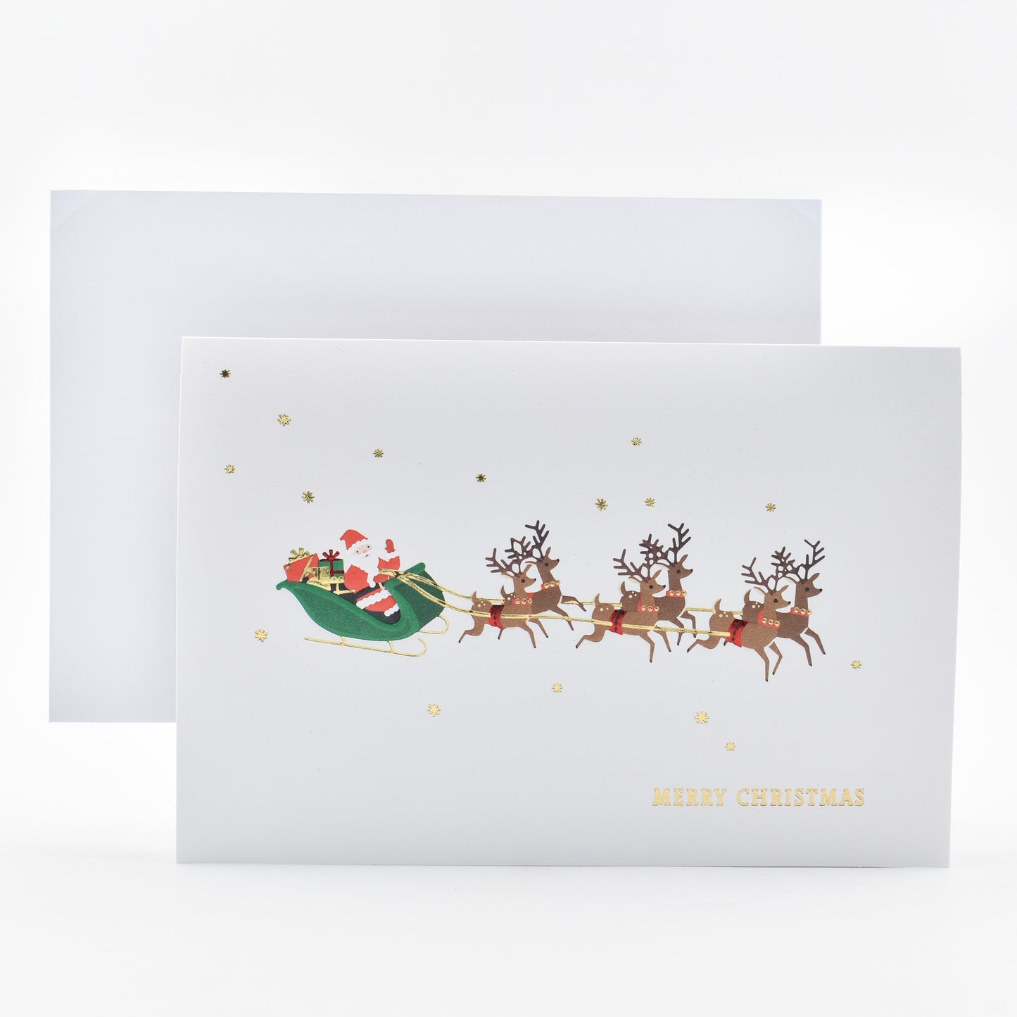 Hallmark Signature Boxed Christmas Cards – Santa and Reindeer