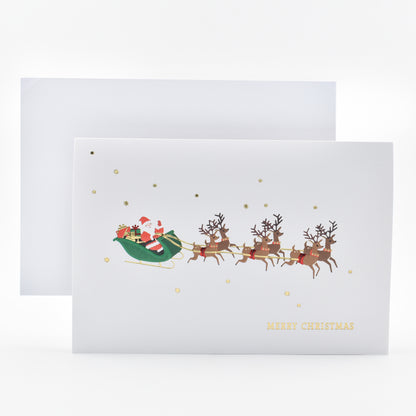 Hallmark Signature Boxed Christmas Cards – Santa and Reindeer