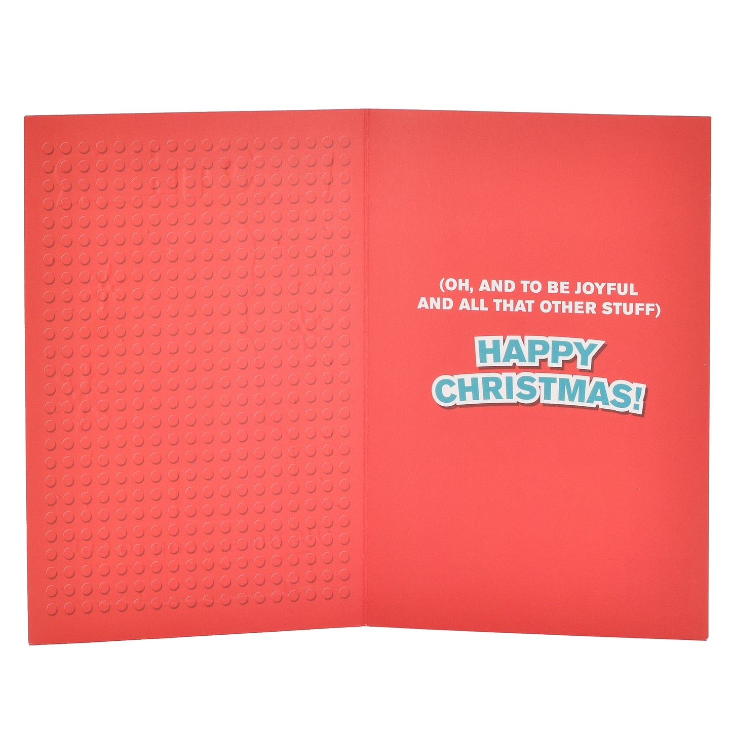 Hallmark Christmas Card For Brother - Lego Santa