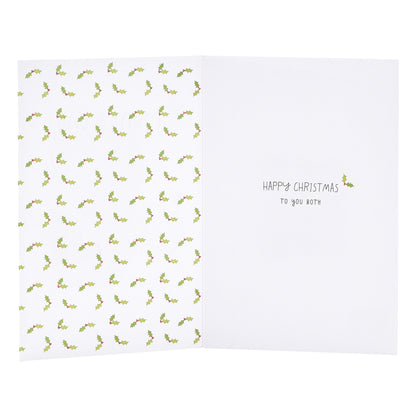 Hallmark Christmas Card For Mum & Dad - Brussels Sprouts