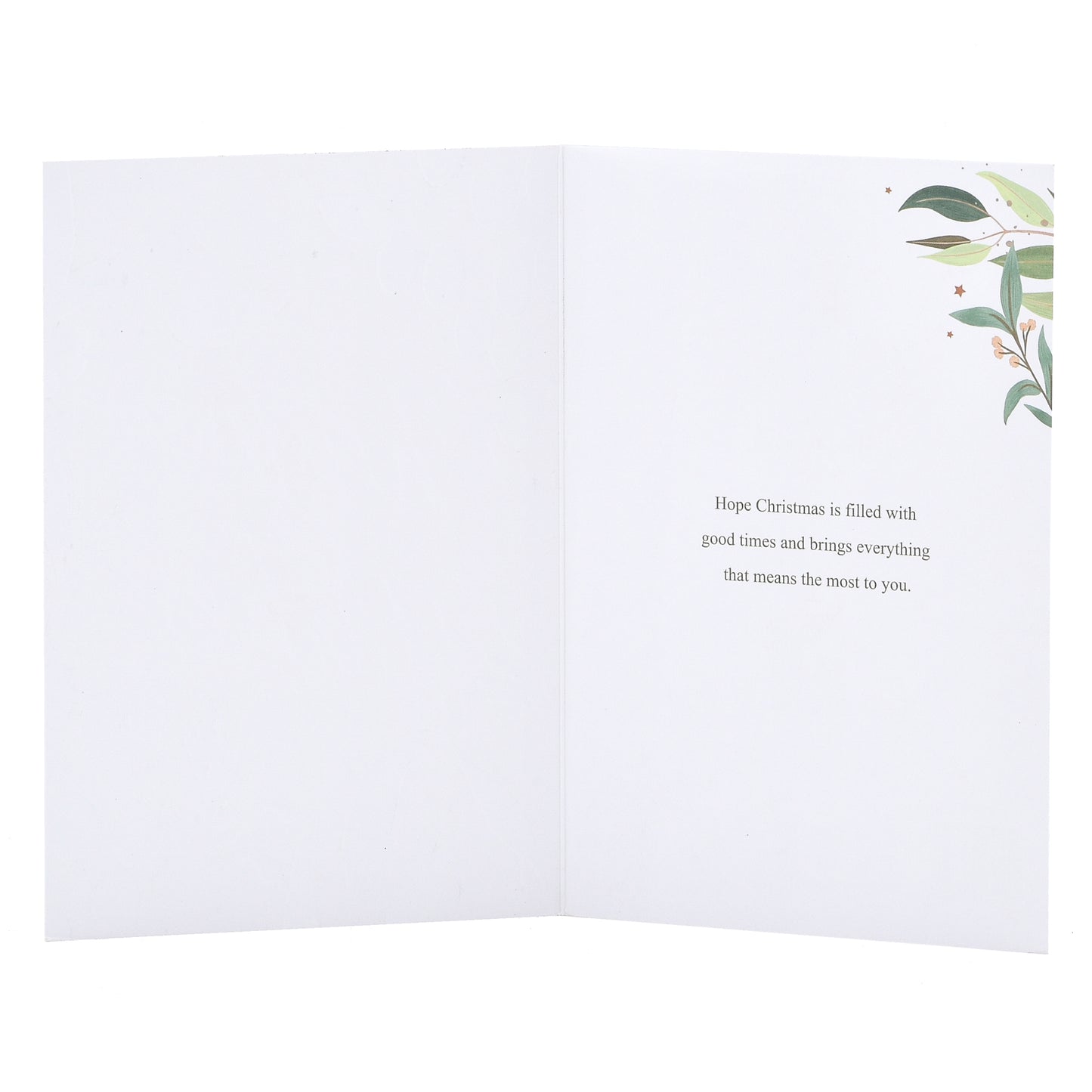 Hallmark Christmas Card  -  Festive Eucalyptus by Christie Williams