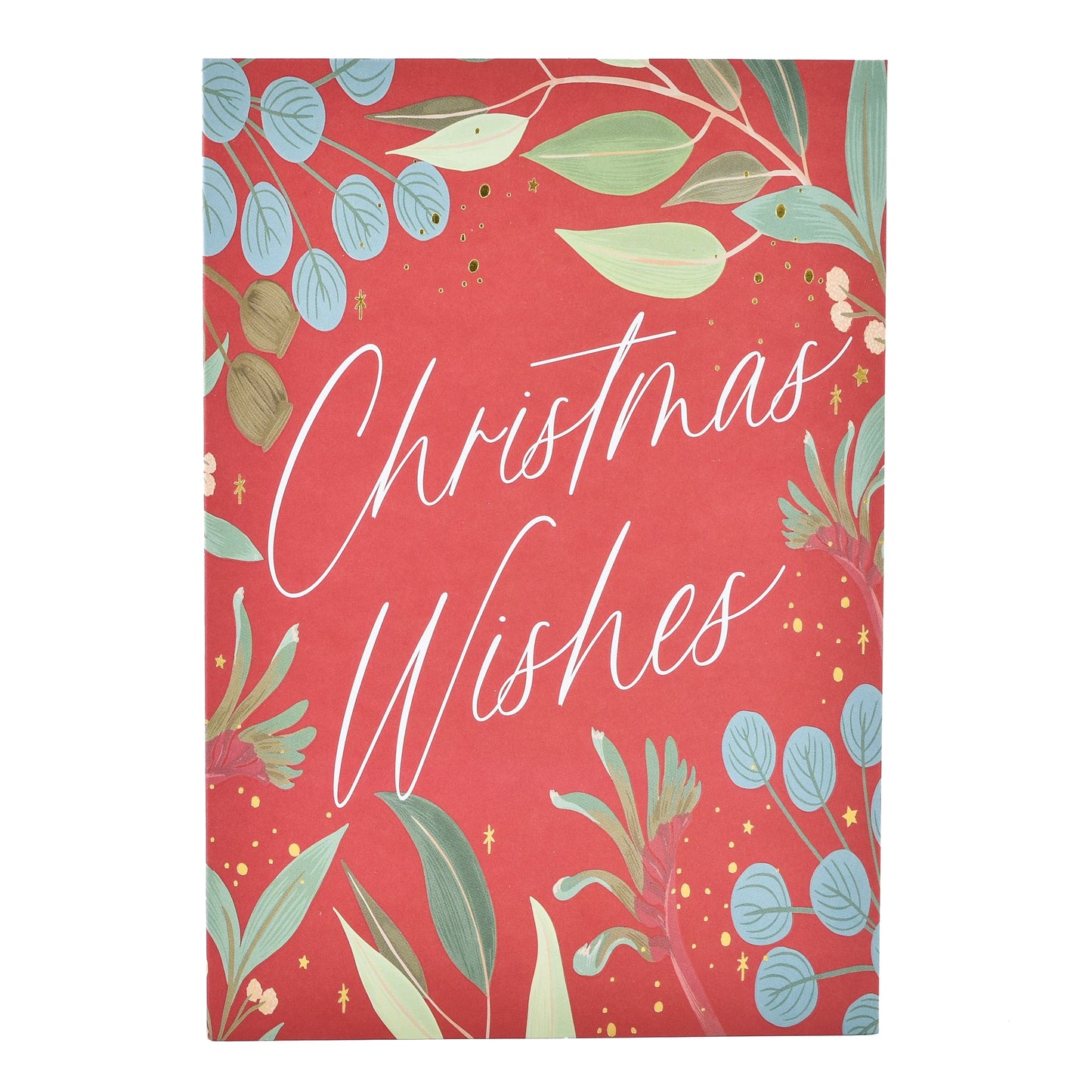 Hallmark Christmas Card  -  Festive Eucalyptus by Christie Williams