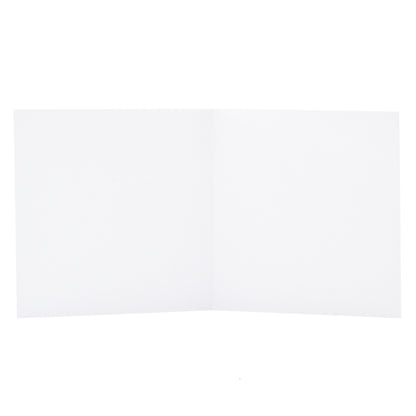 Hallmark Christmas Card - Floral Native Joy by Leah Bartholomew, blank interior for personal messages, flat lay view