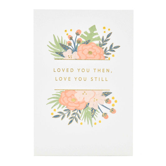 Signature Studio Anniversary Card - Floral Bouquets