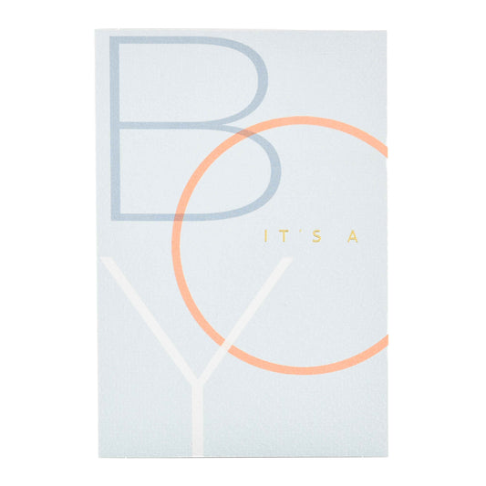 Signature Studio New Baby Card - It's A Boy!