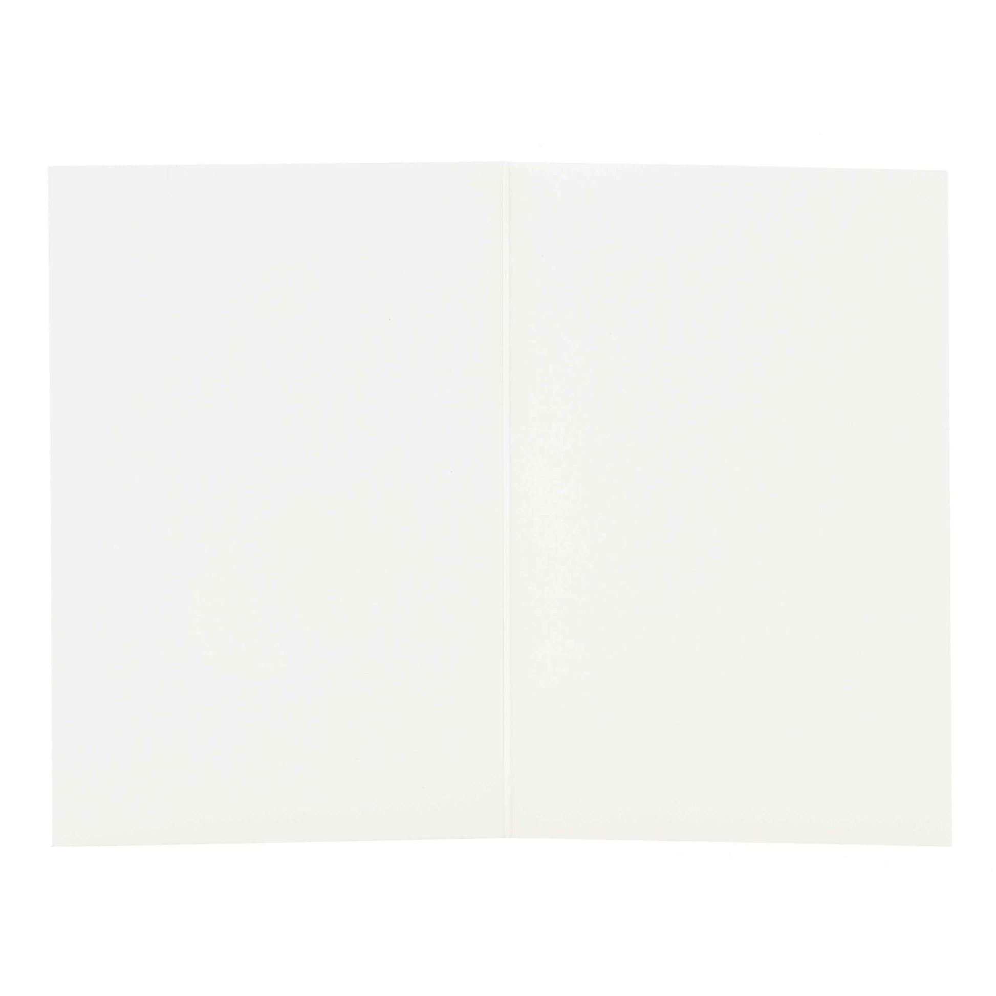 Signature Studio All Occasions Card - Fruits & Florals, open view showing a blank inside space ideal for personal messages.