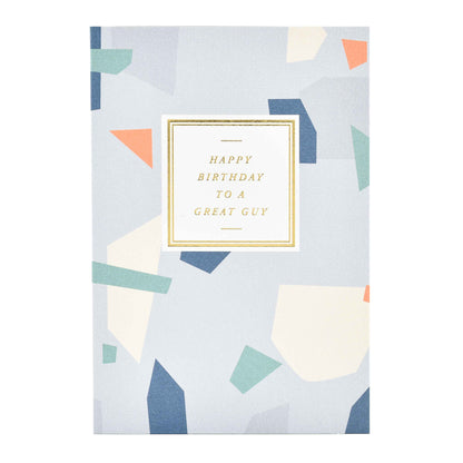 Signature Studio Birthday Card - Great Guy