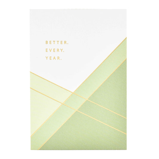 Signature Studio Greeting Card - Better Every Year