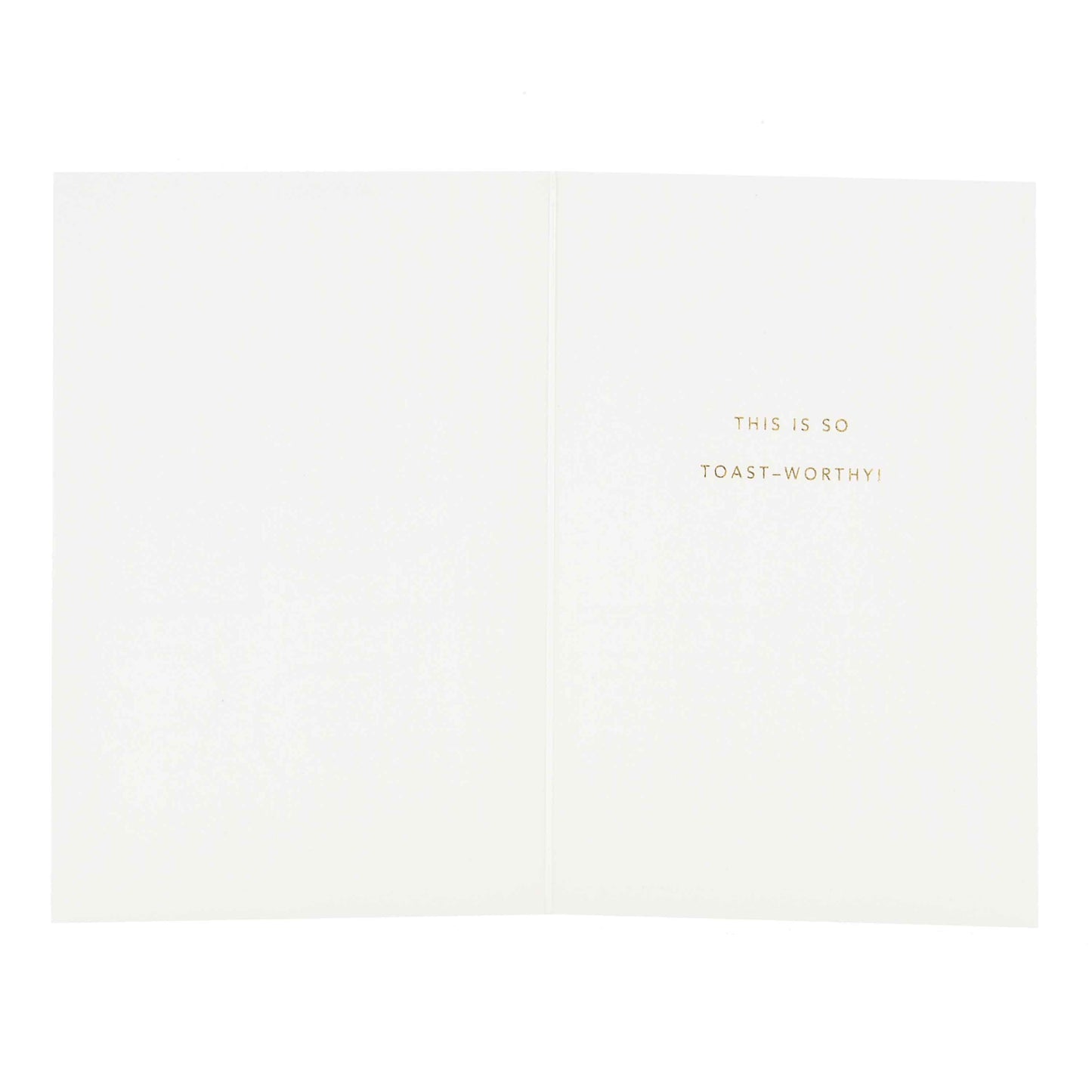 Signature Studio Congratulations Card - So Toast-Worthy!