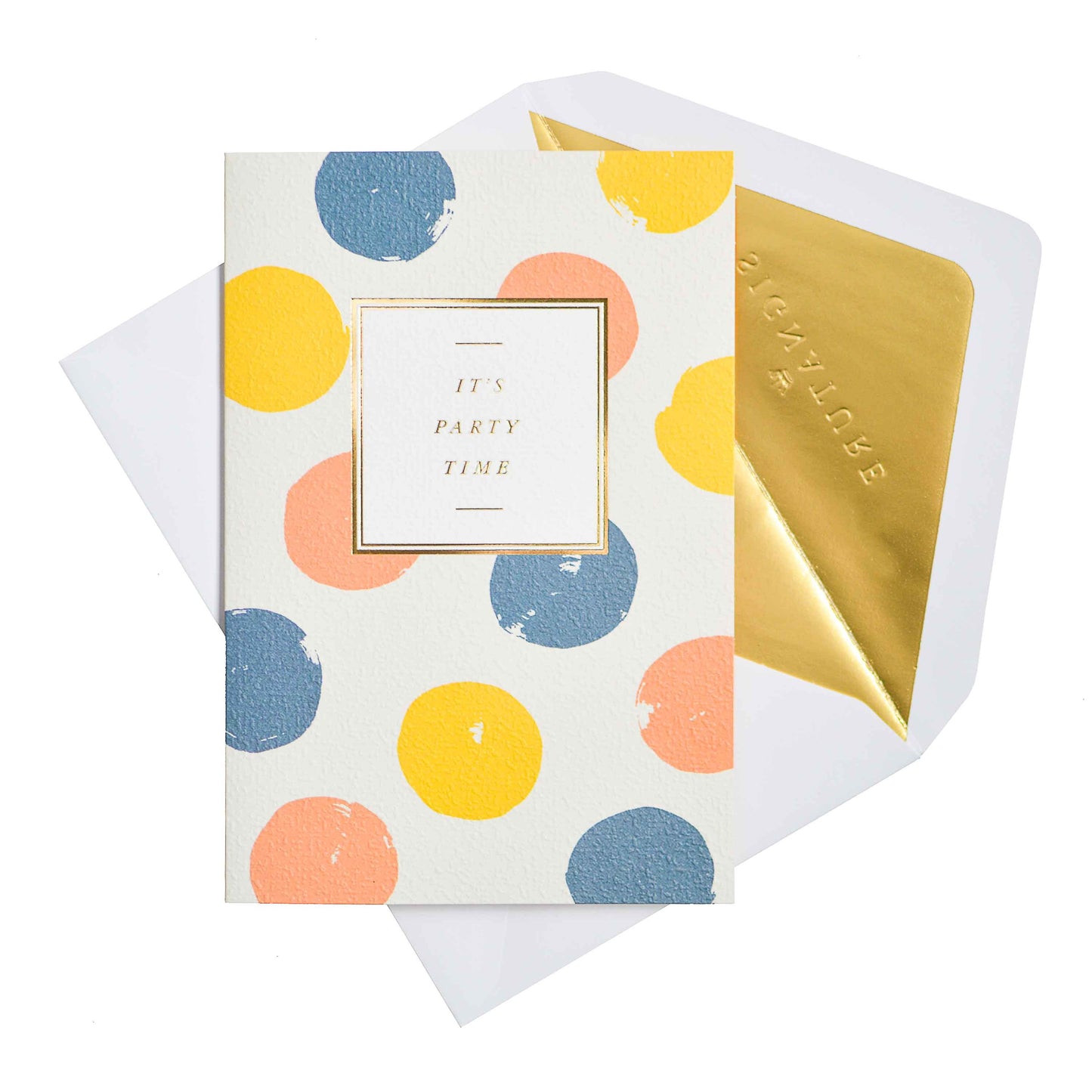 Signature Studio Birthday Card -  It's Party Time!