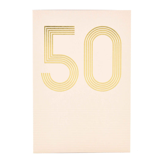 Signature Studio 50th Birthday Card - Big Birthday!
