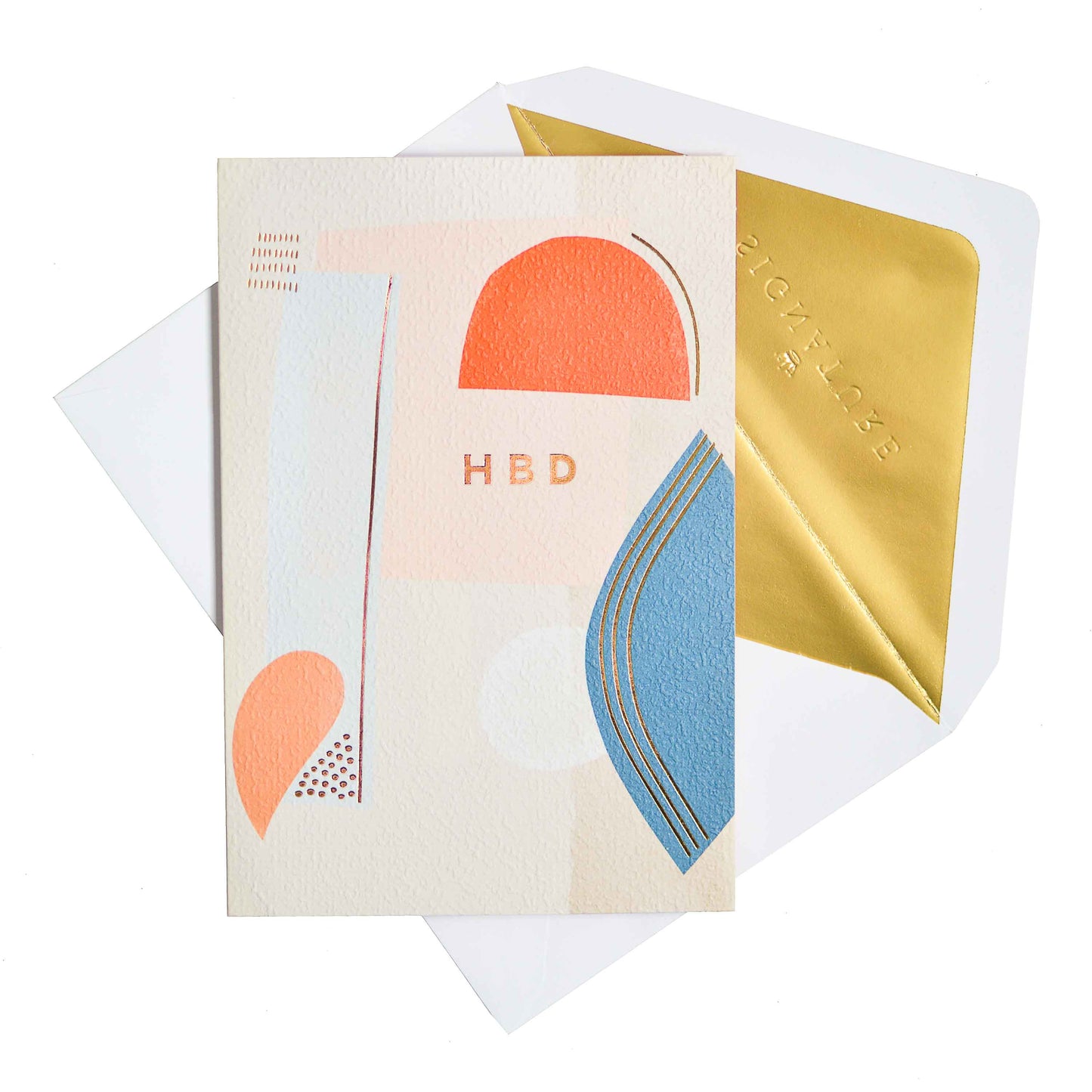 Signature Studio Birthday Card - HBD