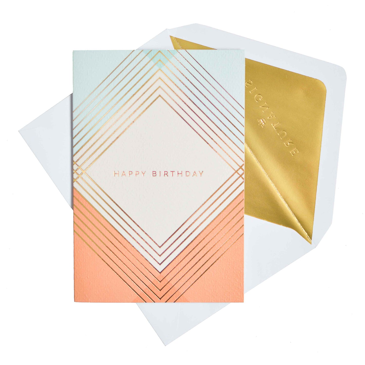 Signature Studio Birthday Card - Gorgeous Geometric