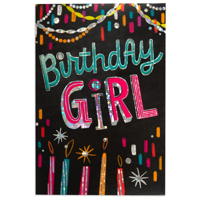 Best Day Fun Interactive Birthday Card for Girl