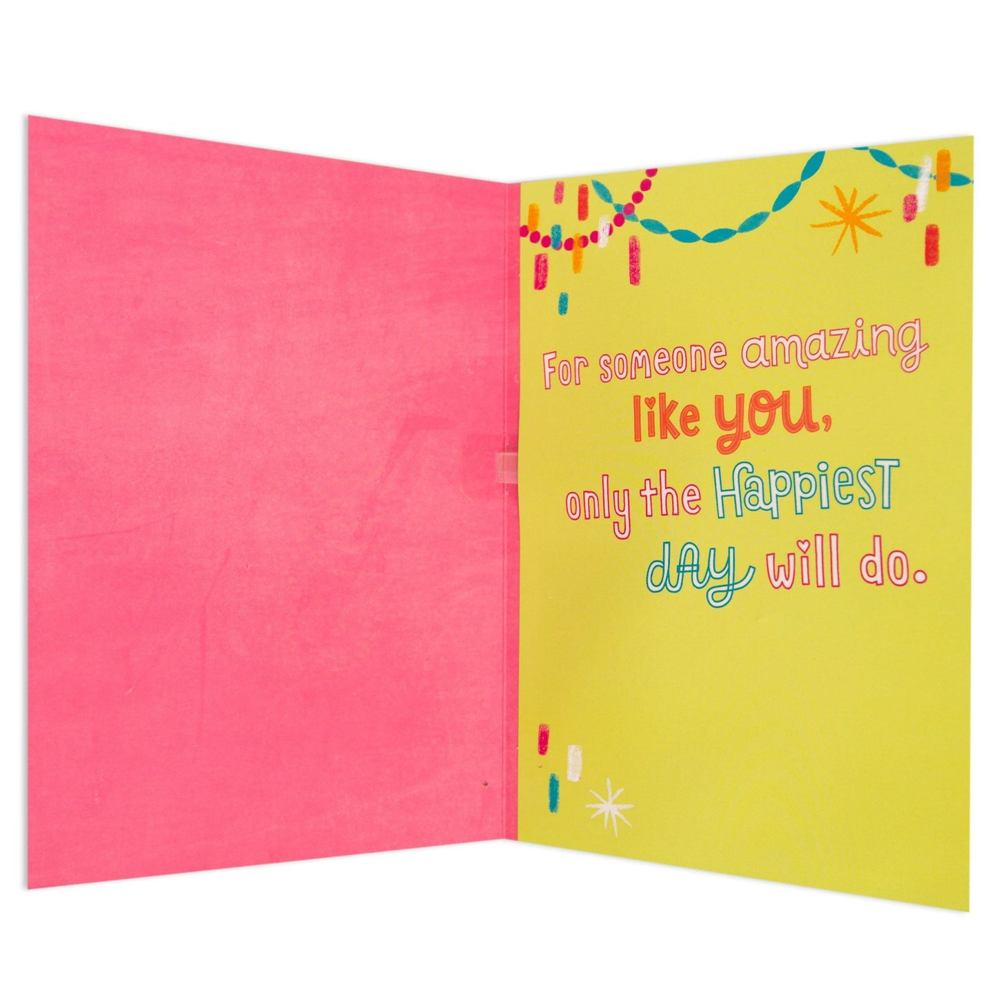 Best Day Fun Interactive Birthday Card for Girl