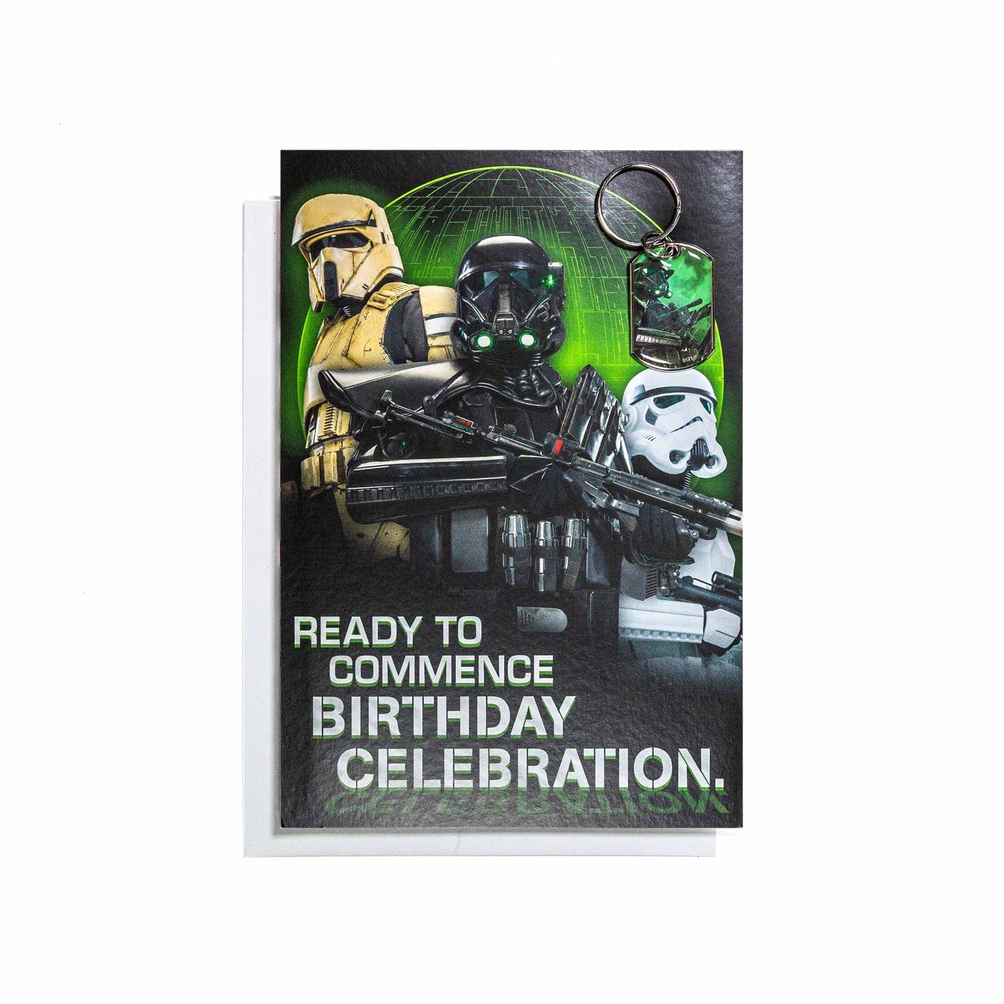 Star Wars™ Stormtrooper Key Ring Fun Birthday Card