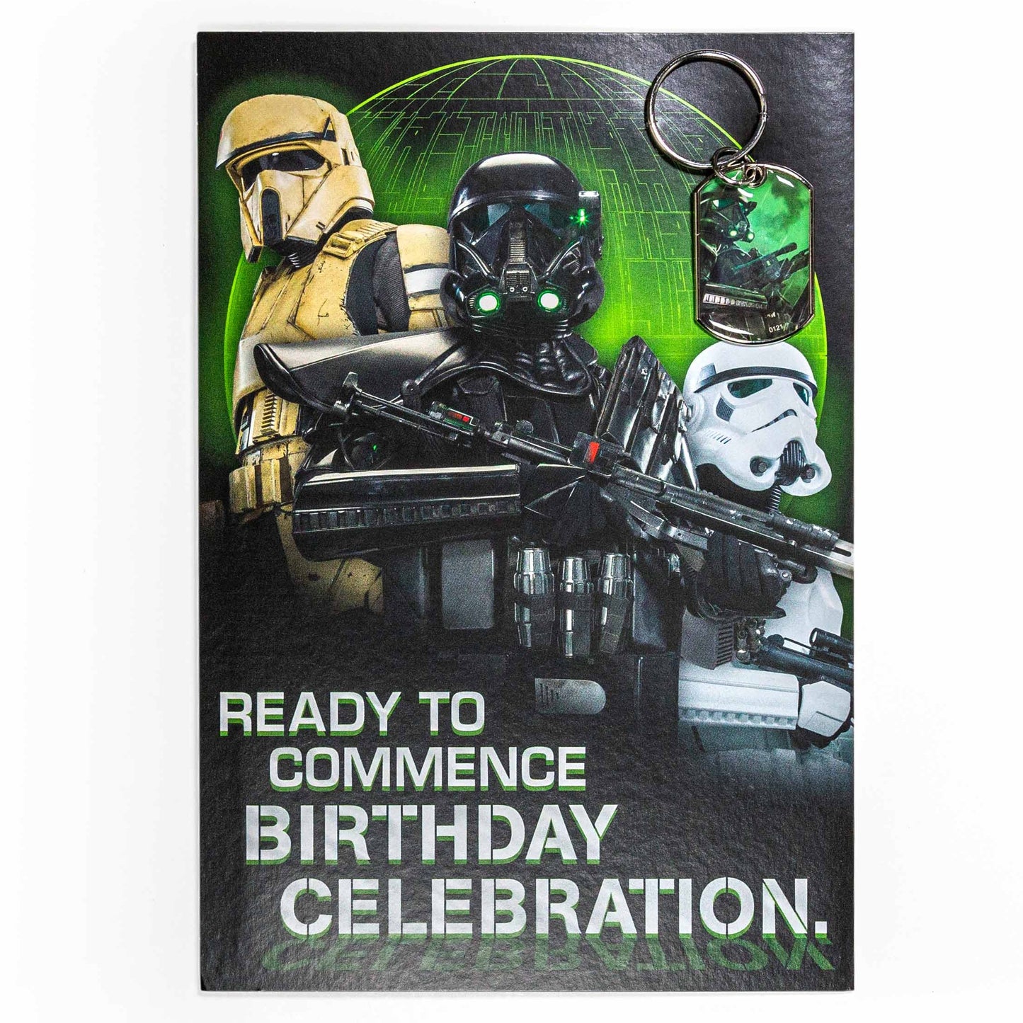 Star Wars™ Stormtrooper Key Ring Fun Birthday Card