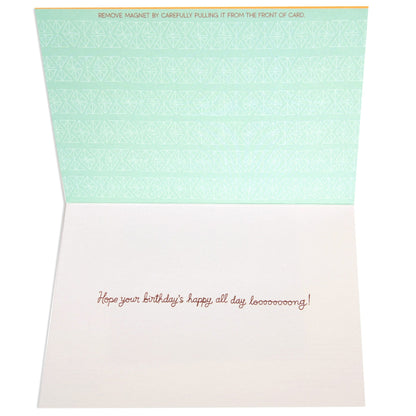 Dachshund Magnet Cute Birthday Card