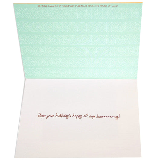 Dachshund Magnet Cute Birthday Card