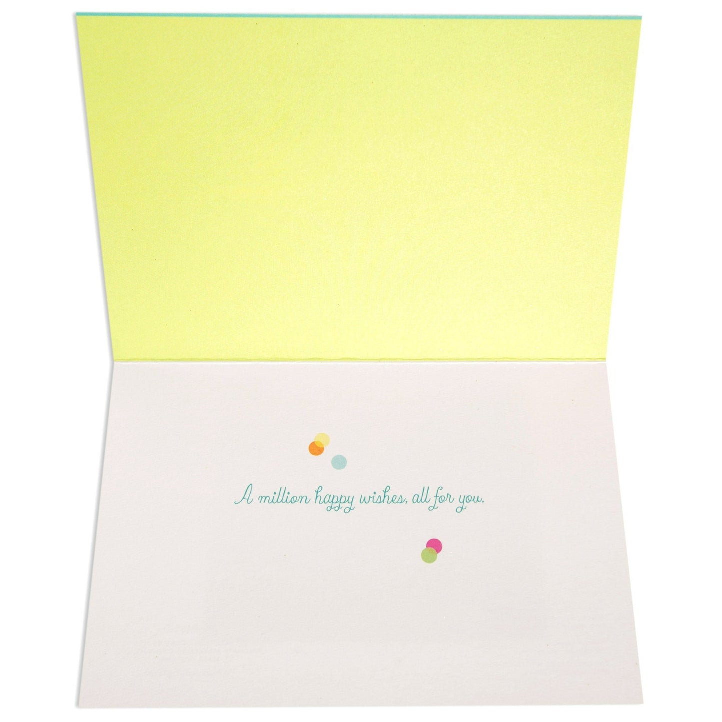 Cheerful Confetti Happy Birthday Card