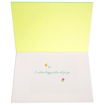 Cheerful Confetti Happy Birthday Card
