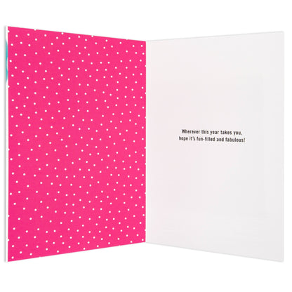 Tassel Balloon Cute Birthday Card