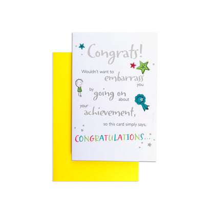Amazing Person Cute Congratulations Card