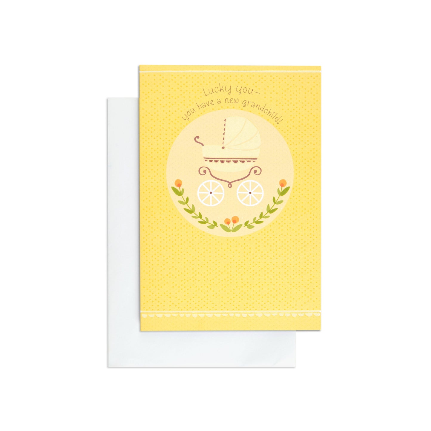 Sweet New Baby Grandchild Congratulations Card