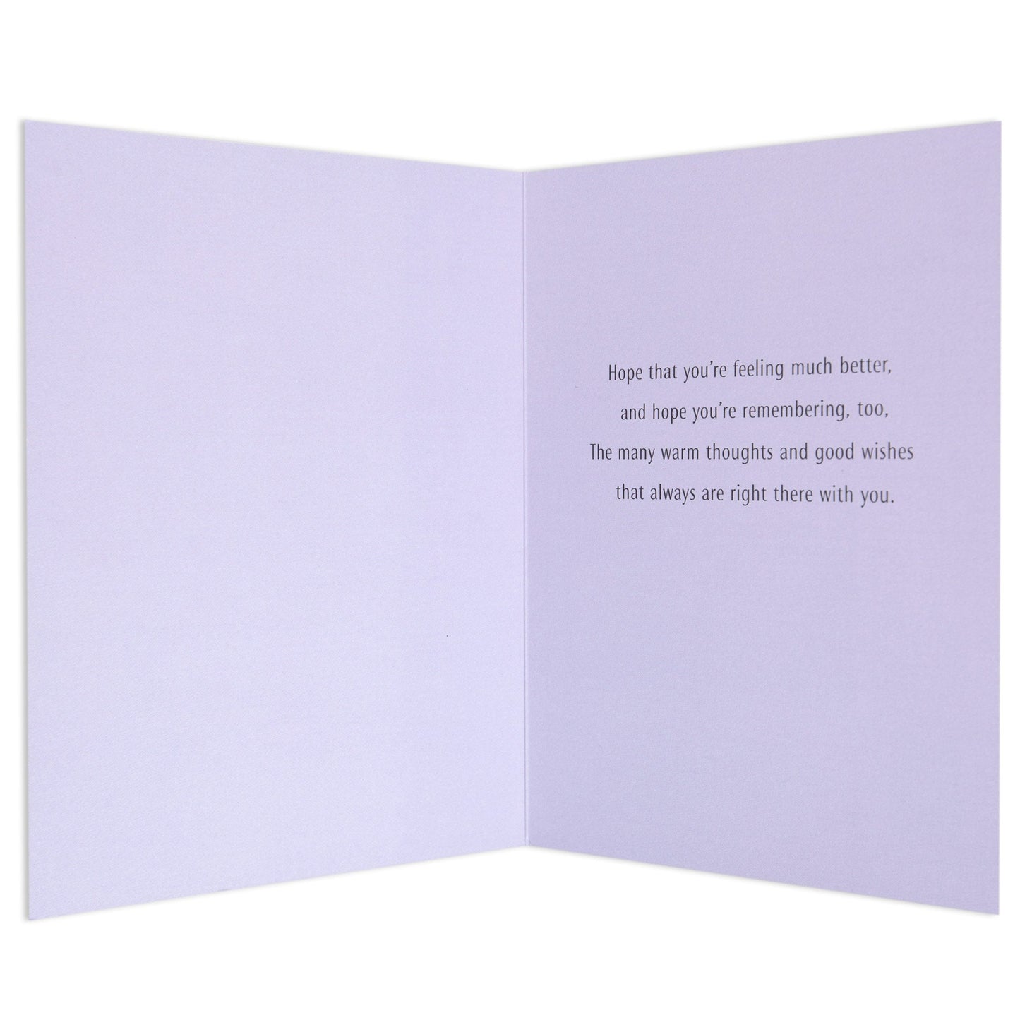 Sweet Floral Get Well Soon Card