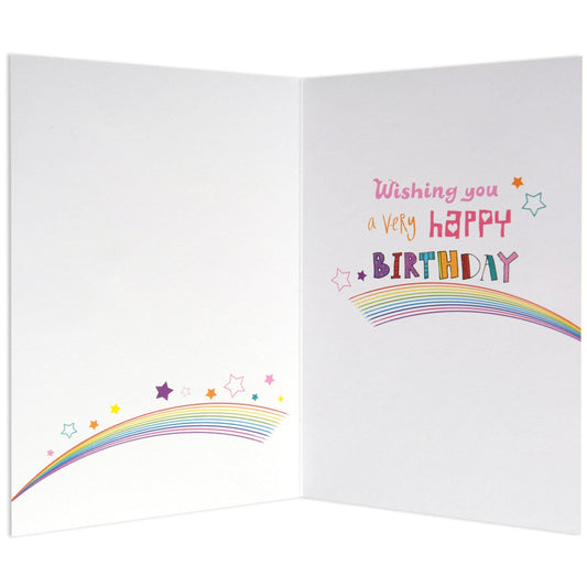 Fabulous & Colourful 8th Birthday Card