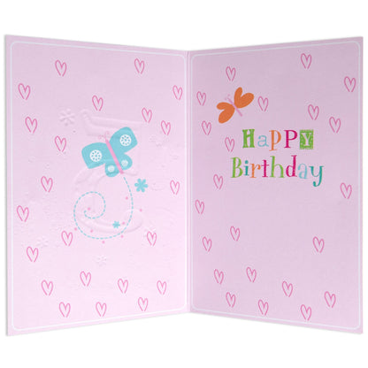 Special Girl Sweet 5th Birthday Card